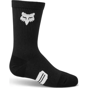 Pánské ponožky Bike ponožky Fox Youth 6" Ranger Crew Sock black JR S (K10-K12) 2025 - Odesíláme do 24 hodin