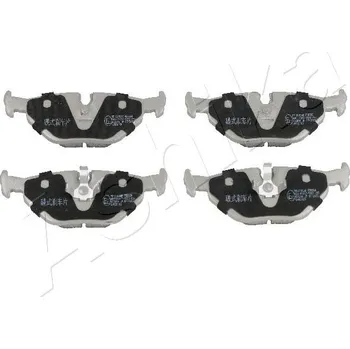 Brzdová destička Sada brzdových destiček, kotoučová brzda ASHIKA GROUP 51-00-0105