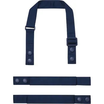 Pracovní zástěra Premier Workwear Gastro zástěra - popruhy PR191 Navy (ca. Pantone 533C) 2,5 x 90 cm