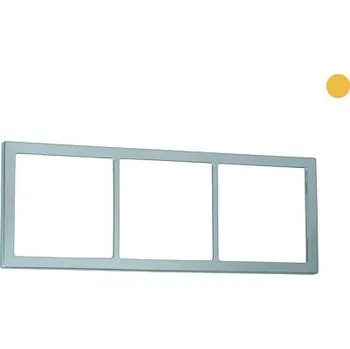 Chromový krycí rámeček zásuvek Fawo 20.000 varianta trojrámeček