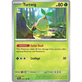 Karetní hra Turtwig 010/162 - Temporal Forces Typ karty: Non-Holo