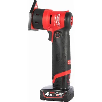 Elektrické nířadí Bezuhlíková aku vibrační bruska Milwaukee M12 FDSS-422X - 2x aku 12V/4.0/2.0Ah, 88.8x63.5mm, 0.8kg, kufr (4933479681)