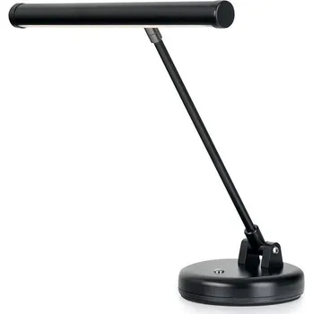 Čtecí lampička Proline Klavírní LED lampička Deluxe černá