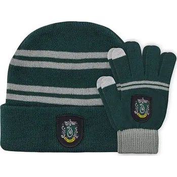 Čepice Cinereplicas Dětská zimní sada Harry Potter - Zmijozel