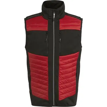 Pánská vesta Regatta Unisex hybridní vesta TRA905 Classic Red-Black XS