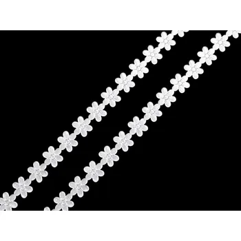 Galanterie Saténový prýmek šíře 10 mm květ