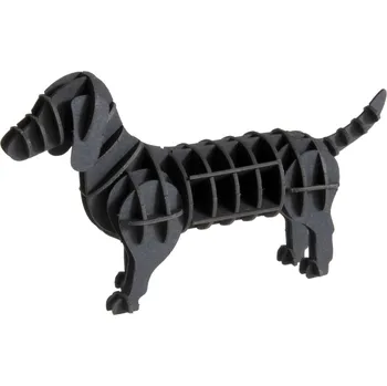 omalovánky FRIDOLIN 3D papírový model - jezevčík