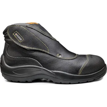 Pracovní obuv PORTWEST Obuv Base Welder B0410 S3 HRO SRA, kotníková s ocelovou špicí POR-B0410BKR43 Černá 43