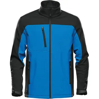 Pánská softshellová bunda Stormtech Cascades Pánská softshellová bunda BHS-3 Azure Blue-Black XL
