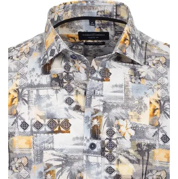 Pánská košile Pánská košile Casa Moda Casual Fit módní vzor dlouhý rukáv vel. 3XL - 7XL (46 - 56) Casa Moda - 3XL