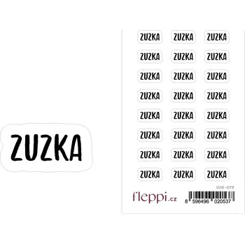 samolepka Fleppi Samolepky se jmény - Zuzka
