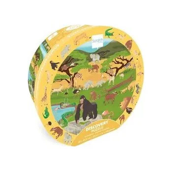 Dětské zboží Puzzle 150 obserwacyjne Sawanna