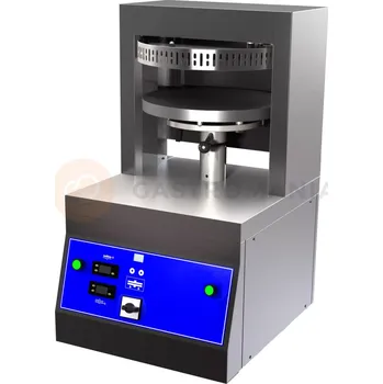 Příprava pizzy Lis na formování těsta na pizzu, základ na pizzu s okrajem, průměr max. 33 cm, 470x590x830 mm | RESTO QUALITY, PR33