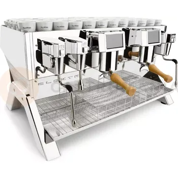 Vybavení pro přežití Pákový kávovar 2-skupinový, černý, 865x561x466 mm | ELEKTRA, Indie IND2B