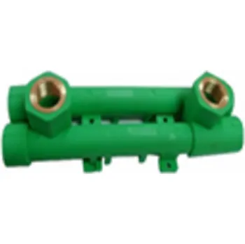 Vodovodní potrubí PPR Dvojité nástěnné koleno 25 1/2" se stavitelnou roztečí