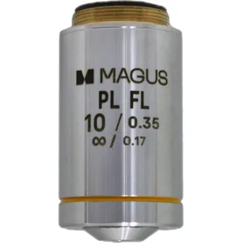 Příslušenství pro mikroskop Objektiv MAGUS 10PLFL 10х/0,35 Plan FL ∞/0,17