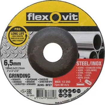 Brusný kotouč Kotouč brusný Flexovit PRO 125x6,5