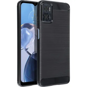 Pouzdro na mobilní telefon OEM Pouzdro Forcell Carbon MOTOROLA E22 / E22i černé