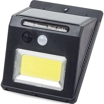 Venkovní osvětlení Verk COB solární lampa, solární panel, pohybový senzor, voděodolný