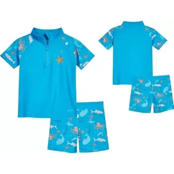 Kojenecké plavky Playshoes dětské plavky komplet moře chobotnice