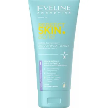 Masážní přístroj Eveline Eveline Perfect Skin.acne Hloubkově čistící gel na obličej uvolňující póry 150 ml