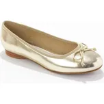 Ploché baleríny zlatavá 36