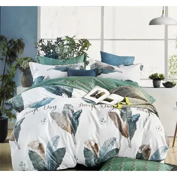 Povlečení Numberoplus Bavlněné povlečení jednolůžkové + povlak na polštářek ZDARMA - Sweet day