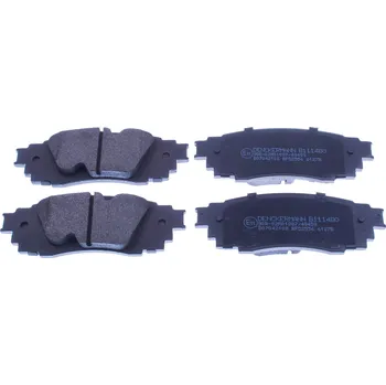 Brzdový systém Sada brzdových destiček, kotoučová brzda DENCKERMANN B111480