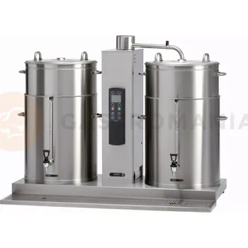 Barová židle Kávovar na filtrovanou kávu dvojitý, 1440 šálků/h, 1320x685x975 mm, 80 l, 18,38 kW | ANIMO, ComBi-line CB2x40