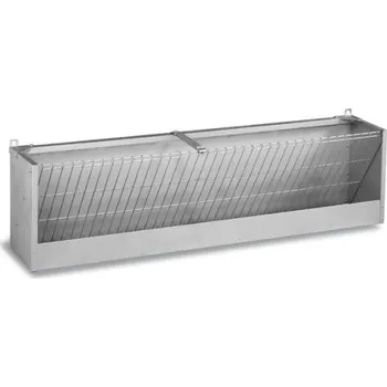 JESLE NA SENO PRO OVCE - NA STĚNU - 2 M - SE ZADNÍM PANELEM