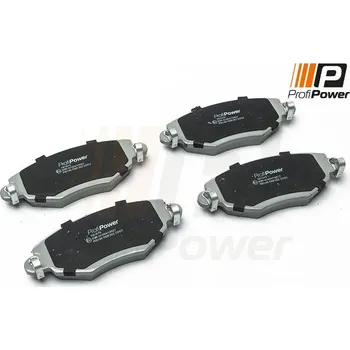 Brzdová destička Sada brzdových destiček, kotoučová brzda ProfiPower 1B1015