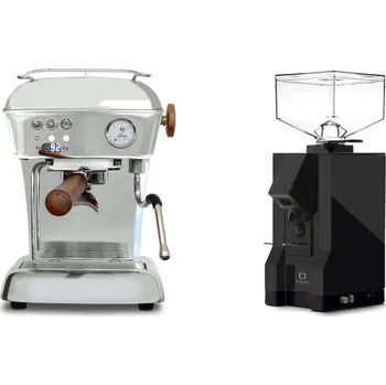 Kávovar Ascaso Dream PID, leštěný hliník + Eureka Mignon Silenzio, BL…