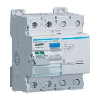 Proudový chránič Chránič 25/2/0,03 A CDB525E HAGER CDB525E