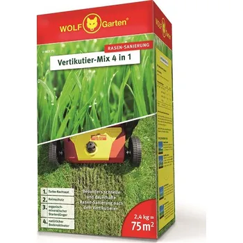 Travní směs WOLF-Garten V-Mix 75 4in1 vertikutační mix 2,4 kg