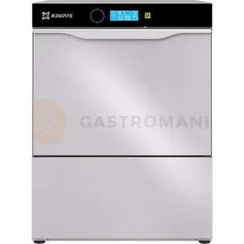 Barová židle Myčka skla, koš 500x600 mm, 400 V, 585x715x1435/1900 mm | KRUPPS, Elitech Line EL55E