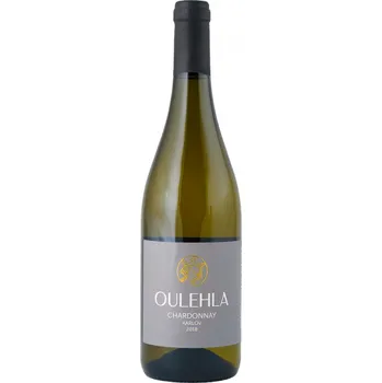 Víno Vinařství Oulehla Chardonnay 2018 pozdní sběr suché Karlov 0,75 l