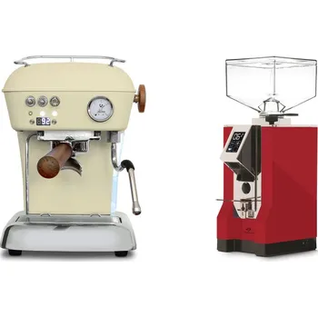 Set domácích spotřebičů Ascaso Dream PID, Sweet Cream + Eureka Mignon Specialita, CR…