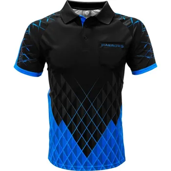 Pánská košile Harrows Košile Paragon - Black & Blue - 4XL