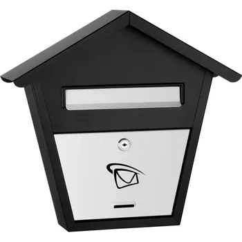Poštovní schránka Poštovní schránka domeček MAXI SD3W - černo-bílá