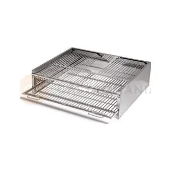 Zahradní gril horní gril ke grilu na dřevěné uhlí 896x730x251 mm | RESTO QUALITY, RQ.PKF-50-US