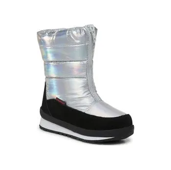 Dívčí sněhule CMP Sněhule Kids Rae Snow Boots Wp 39Q4964 Stříbrná 28