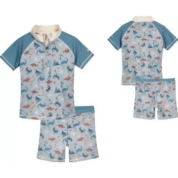 Kojenecké plavky Playshoes dětské plavky komplet dinosauři