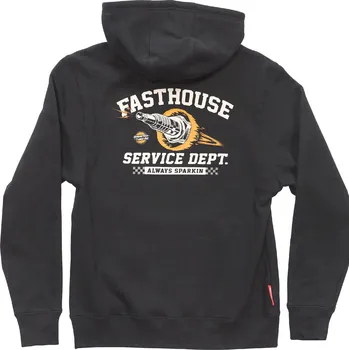 Fasthouse Youth Ignite Hooded Pullover Black Velikost: YM