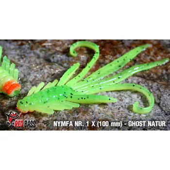 Umělá nástraha Nymfa Redbass Nr. 1 X 100 mm Fluo/Green RH