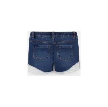 Pánské kraťasy NAME IT Džínové šortky 13197440 Tmavomodrá Slim Fit 128