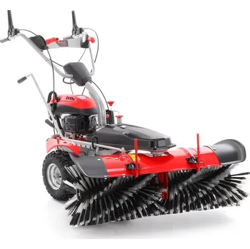 Zametací stroj Motorový zametací kartáč Hard, červená