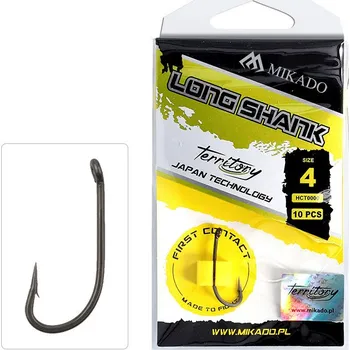 Rybářský háček Háček MIKADO LONG SHANK HCT0000-2 vel. 2 10ks