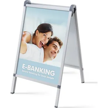 Designové reklamní áčko Prime A1, hliník