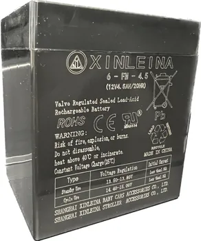 Záložní baterie Xinleina Gelová baterie 12 V 4,5 Ah/20 HR