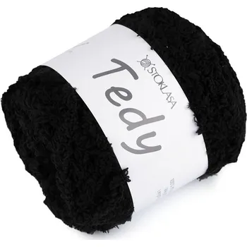 Příze Pletací příze Tedy 100 g, barva 5 (33) černá